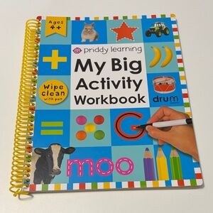 My Big Activity Workbook - Blue and Yellow